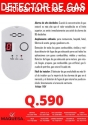 ALARMA FUGAS DE GAS