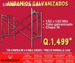 Andamios Galvaniza y Certificados en ofe
