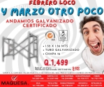 Andamios Galvanizados y Certificados