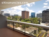 Apartamento amueblado en renta zona 10