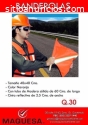 BANDEROLA VIAL CON REFLEJANTE