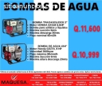 BOMBAS DE AGUA CON MOTOR HONDA