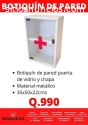 BOTIQUÍN PARA PARED A MUY BUEN PRECIO