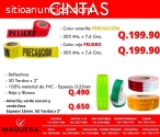 **CINTAS DE SEGURIDAD Y REFLECTIVAS**