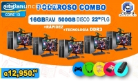 Combos Completos de 05 computadoras HP