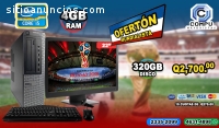 COMPUTADORAS DELL COREI5 CON MONITOR DE