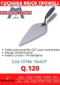 CUCHARA BRICK TROWEL