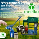 Extrusora Meelko para pellets alimentaci