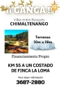 GANGA!! terrenos en Chimaltenango