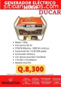 GENERADOR DUCAR 5000W