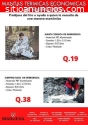 MANTAS TERMICAS ECONOMICAS DE EMERGENCIA