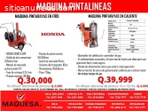 MAQUINAS PINTALINEAS EN FRÍO