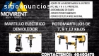 MARTILLOS DEMOLEDORES Y ROTOMARTILLOS