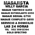 MASAJES PARA CABALLEROS A DOMICILIO