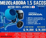 MEZCLADORA 1.5 SACOS JOPER HONDA