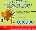 **MEZCLADORA/CONCRETERA JF CAPACIDAD DE