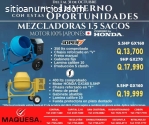 Mezcladora Joper de 1.5 sacos (350trs)