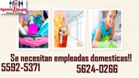 Necesitamos empleadas domesticas!!