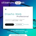 Páginas web desde Q1,249.99 al año