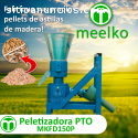 Peletizadora Meelko 150 mm gasolina Mixt