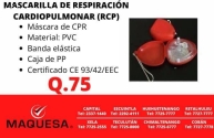 RCP MASCARILLA RESPIRACION !