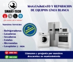 Reparación de lavadores, refrigeradoras