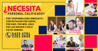 ¿Sin personal administrativo?