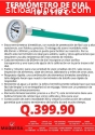 TERMOMETRO DE DIAL -10C A 110C
