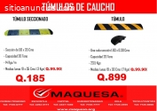 TUMULOS DE CAUCHO-