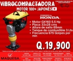 VIBROCOMPACTADORA CON MOTOR HONDA !!