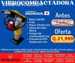 VIBROCOMPACTADORA  O BAILARINA !!! HONDA