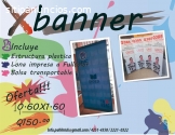 X banner