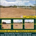 venta de terreno en masaya