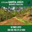 Venta de terrenos o lotes en Santa Lucia