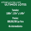 Venta de terrenos o lotes en Santa Lucia