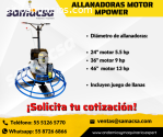 Allanadora/pulidora equipo MPOWER modelo