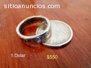 Anillos Hechos de Monedas