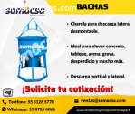 Bacha con capacidad para 382lts de concr