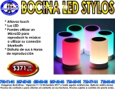 BOCINA PORTATIL LED STYLOS