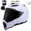 Casco De Moto Deportivo Todoterreno Mas