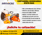 Cortadora especializada Rail Husqvarna K