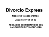 DIVORCIO ASESORIA LEGAL 55 87 64 61 39