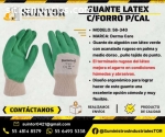 Guante de Látex con forro Guante modelo