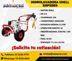 Hidrolavadora hypermaq y marca Shell