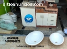 Lavabo bajo cubierta de ceramica