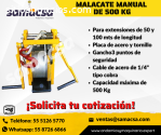 Malacate para Hamaca incluye 50m de cabl