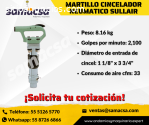 Martillo Cincelador, cfm: 33