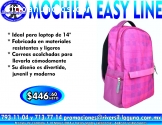 MOCHILA EASY LINE ROSA PARA LAPTOP