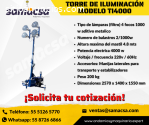 orre de iluminación para suministrar luz