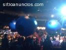 pelotas gigantes para concierto